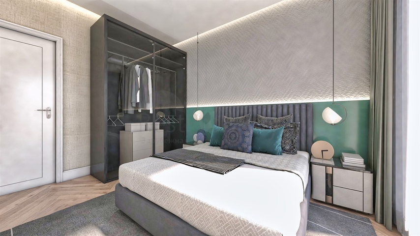 Квартира планировки 1+1 в районе Алтынташ - Анталия 