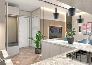 Квартира планировки 1+1 в районе Алтынташ - Анталия 