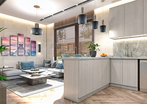 Квартира планировки 1+1 в районе Алтынташ - Анталия 