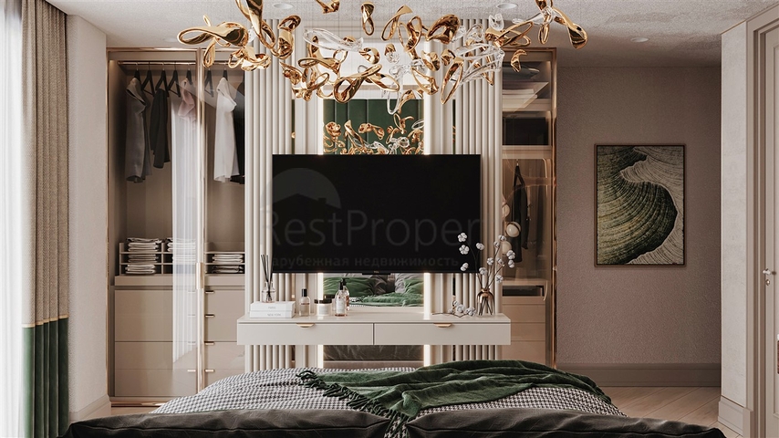 Виллы планировки 3+1 и 5+2 в микрорайоне Гюзельюрт - Анталия 