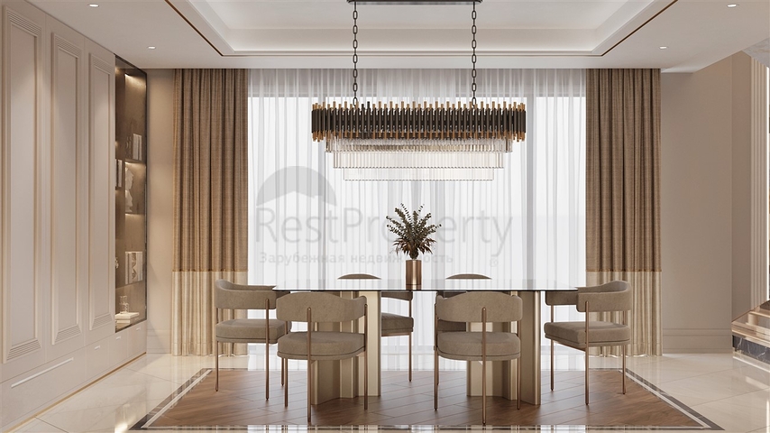 Виллы планировки 3+1 и 5+2 в микрорайоне Гюзельюрт - Анталия 