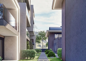 Виллы планировки 3+1 и 5+2 в микрорайоне Гюзельюрт - Анталия 