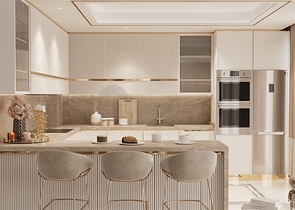 Виллы планировки 3+1 и 5+2 в микрорайоне Гюзельюрт - Анталия 