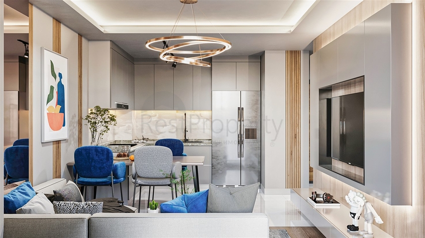 Квартиры планировки 1+1 , 2+1 и 3+1 в районе Алтынташ - Анталия 