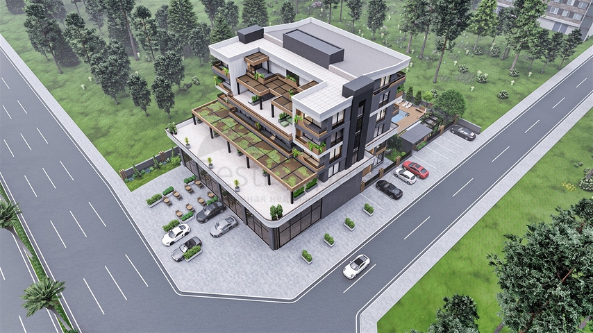 Квартиры планировки 1+1 , 2+1 и 3+1 в районе Алтынташ - Анталия 