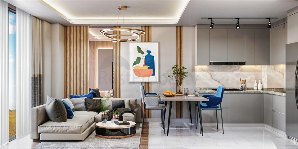 Квартиры планировки 1+1 , 2+1 и 3+1 в районе Алтынташ - Анталия 