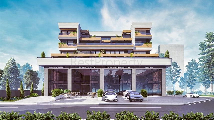 Квартиры планировки 1+1 , 2+1 и 3+1 в районе Алтынташ - Анталия 