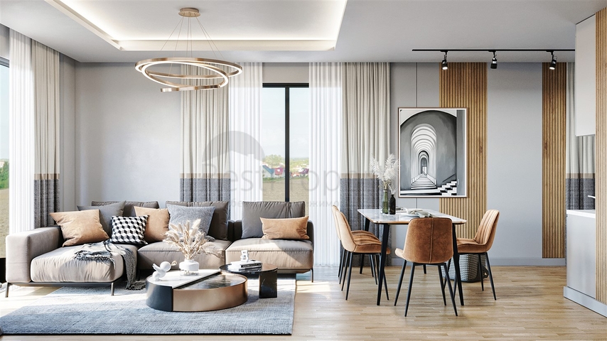 Квартиры планировки 1+1 , 2+1 и 3+1 в районе Алтынташ - Анталия 