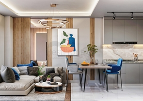 Квартиры планировки 1+1 , 2+1 и 3+1 в районе Алтынташ - Анталия 