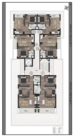 Инвестиционный проект в районе Алтынташ - Анталия 