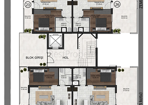 Инвестиционный проект в районе Алтынташ - Анталия 