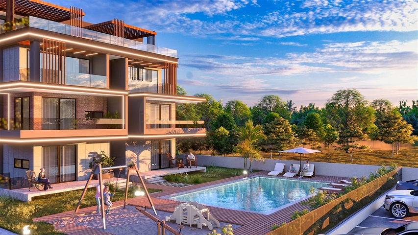 Инвестиционный проект в микрорайоне Гюзельюрт - Анталия 