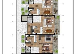Инвестиционный проект в микрорайоне Гюзельюрт - Анталия 