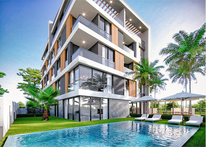 Эксклюзивный проект в микрорайоне Гюрсу - Анталия 