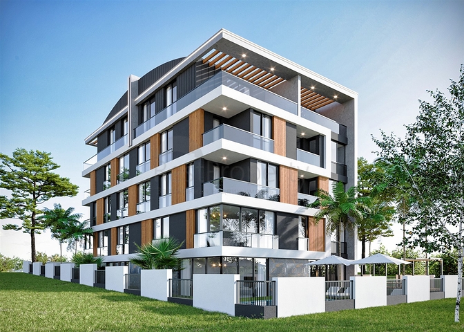 Эксклюзивный проект в микрорайоне Гюрсу - Анталия 