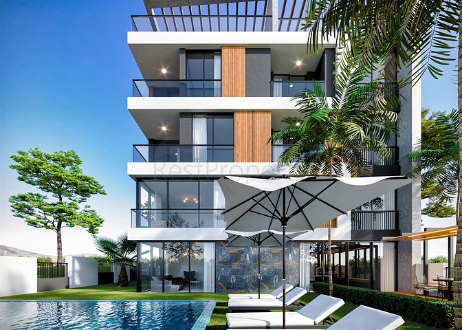 Эксклюзивный проект в микрорайоне Гюрсу - Анталия 