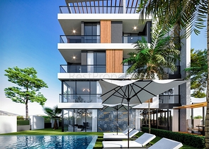 Эксклюзивный проект в микрорайоне Гюрсу - Анталия 