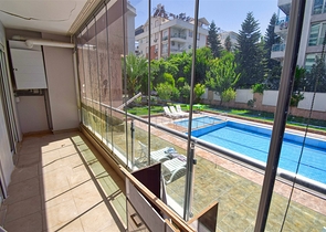 Квартира планировки 3+1 в микрорайоне Хурма - Анталия 