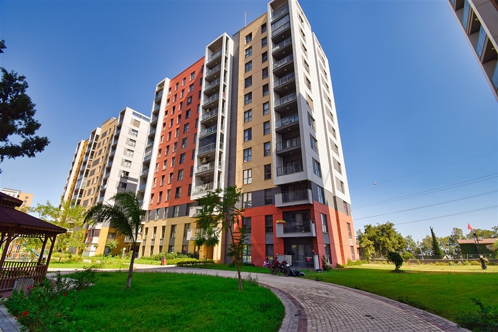 Квартира планировки 2+1 в районе Кепез - Анталия 