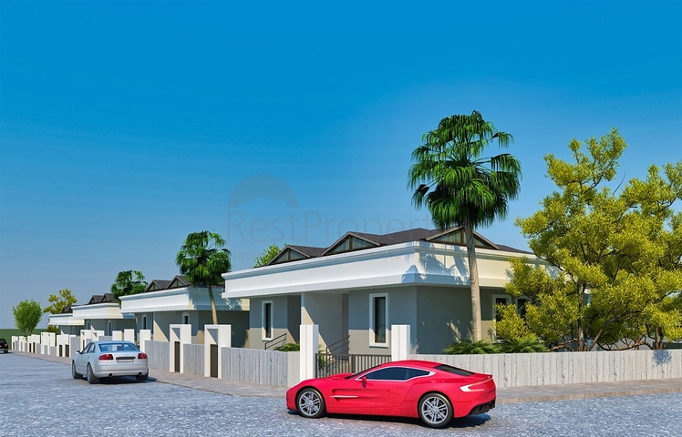 Виллы в комплексе планировки 3+1 в районе Кемер - Анталия 