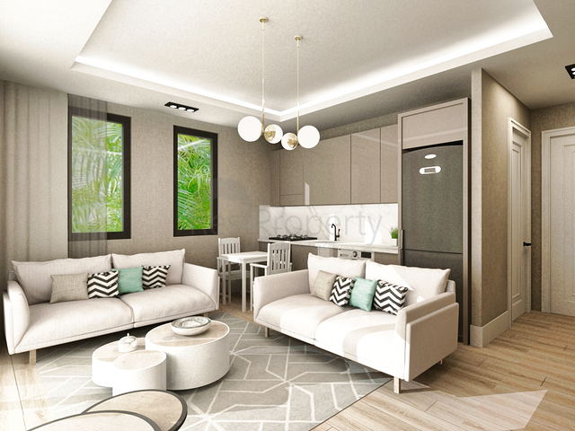 Виллы в комплексе планировки 3+1 в районе Кемер - Анталия 