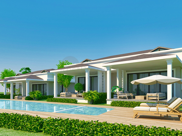 Виллы в комплексе планировки 3+1 в районе Кемер - Анталия 