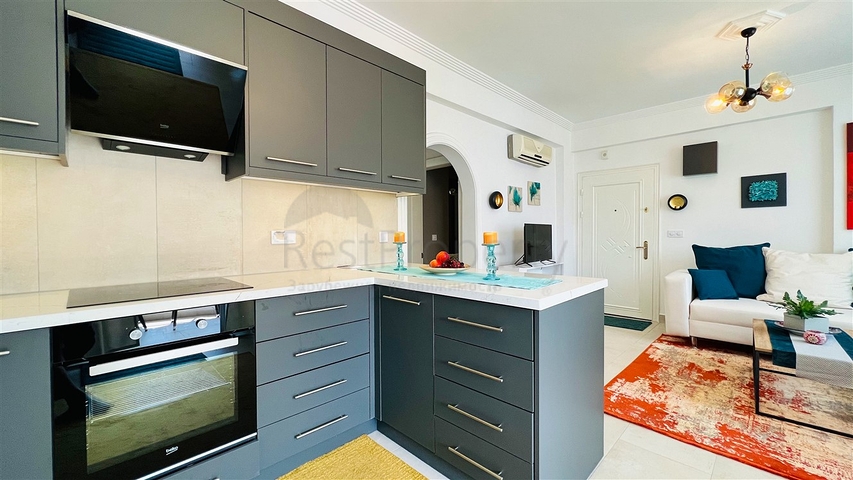 Квартира планировки 3+1 дуплекс в районе Кемер - Анталия