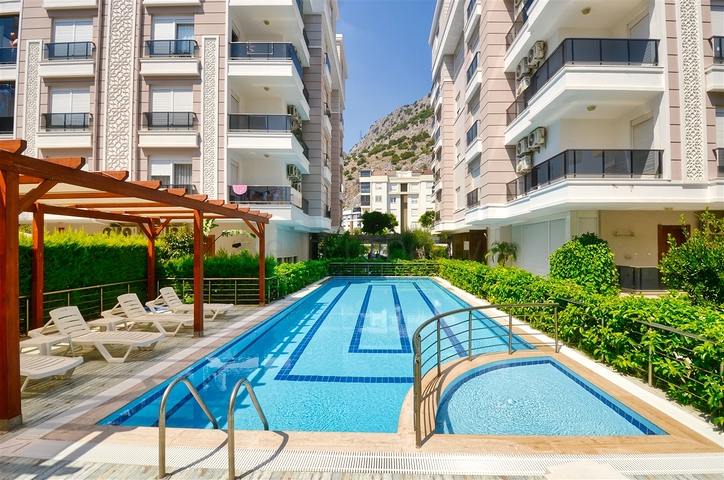 Квартира планировки 2+1 в микрорайоне Хурма - Анталия 