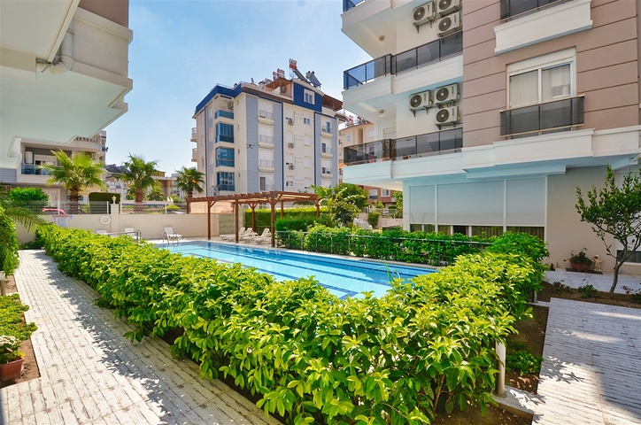 Квартира планировки 2+1 в микрорайоне Хурма - Анталия 