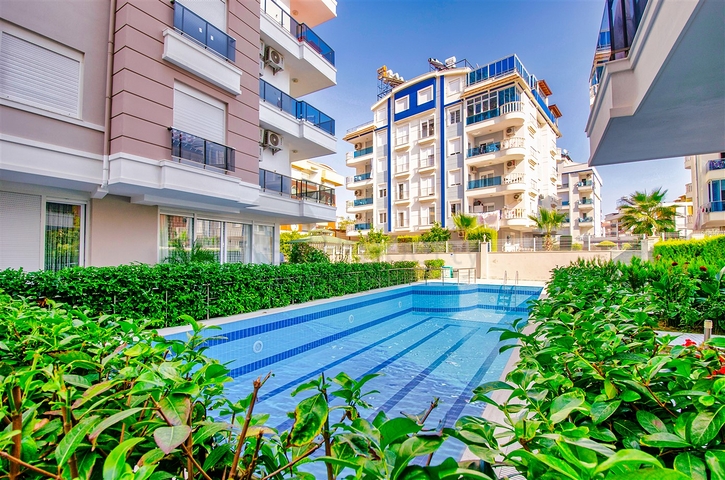 Квартира планировки 2+1 в микрорайоне Хурма - Анталия 