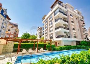 Квартира планировки 2+1 в микрорайоне Хурма - Анталия 