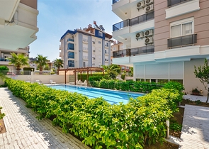 Квартира планировки 2+1 в микрорайоне Хурма - Анталия 