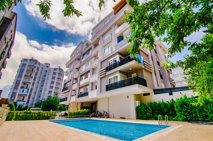 Квартира планировки 3+1 в микрорайоне Хурма - Анталия 