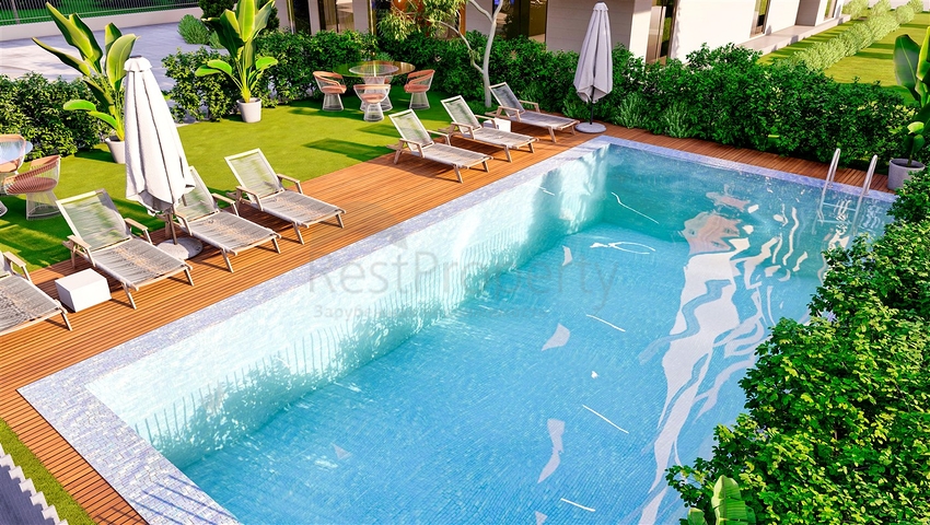 Квартиры планировки 2+1 и 4+2 в микрорайоне Лиман - Анталия 