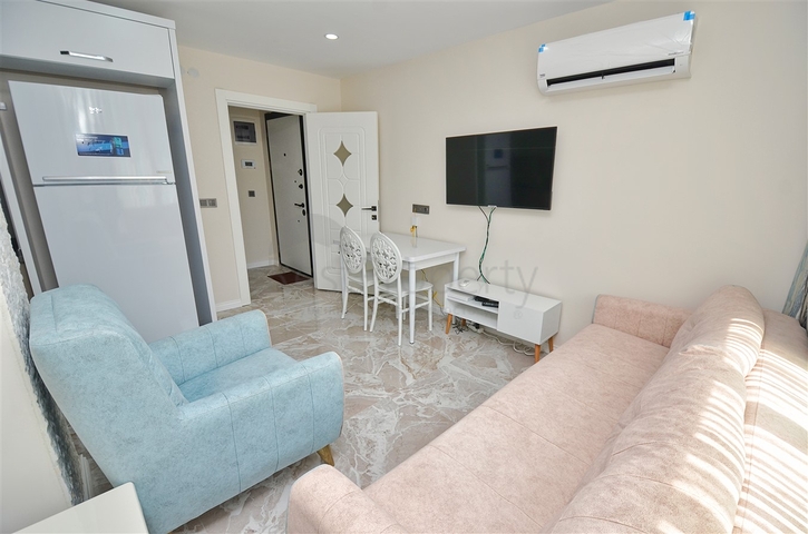 Квартиры планировки 1+1  в микрорайоне Сарысу - Анталия 