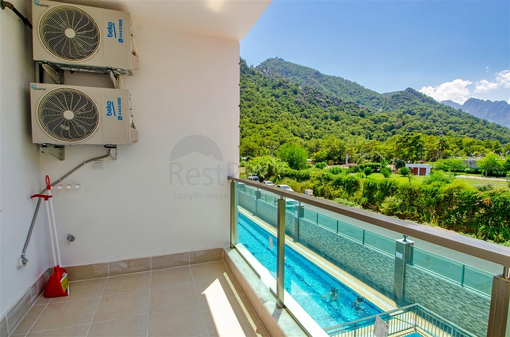 Квартира планировки 1+1 в микрорайоне Сарысу -Анталия 