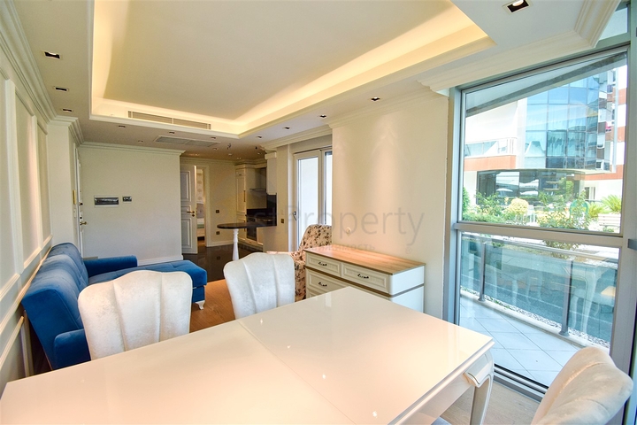 Квартира планировки 1+1 в районе Лиман - Анталия 