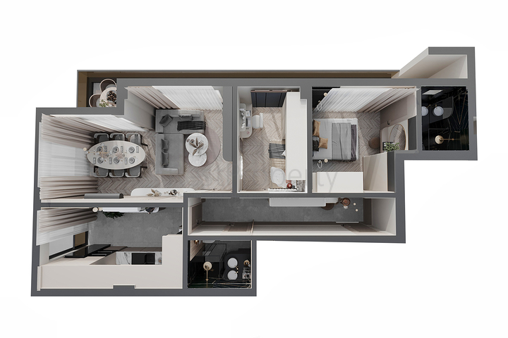 Инвестиционный проект в микрорайоне Генчлик - Анталия 