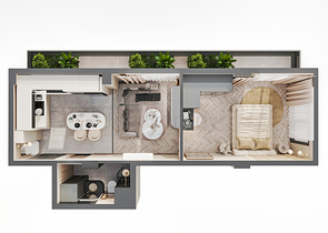 Инвестиционный проект в микрорайоне Генчлик - Анталия 