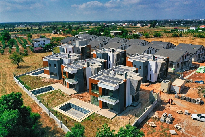 Виллы планировки 4+1 в районе Дошемеалты - Анталия 