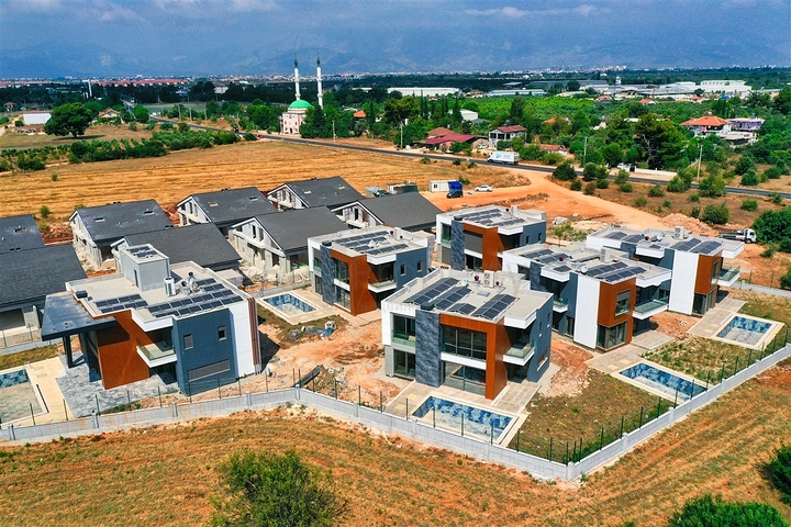 Виллы планировки 4+1 в районе Дошемеалты - Анталия 