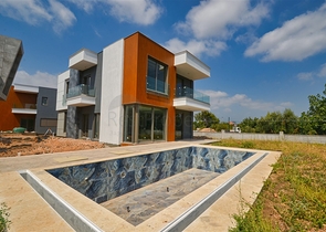 Виллы планировки 4+1 в районе Дошемеалты - Анталия 