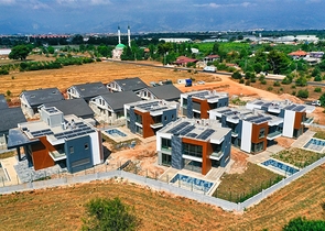 Виллы планировки 4+1 в районе Дошемеалты - Анталия 