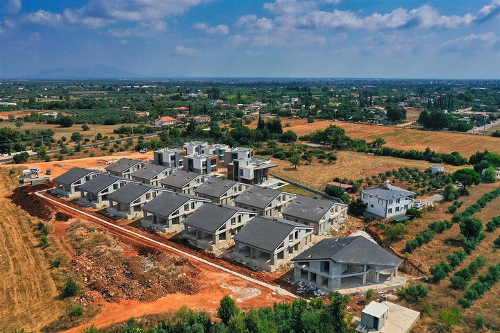 Вилла планировки 4+1 в районе Дошемеалты - Анталия 