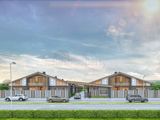 Вилла планировки 4+1 в районе Дошемеалты - Анталия 