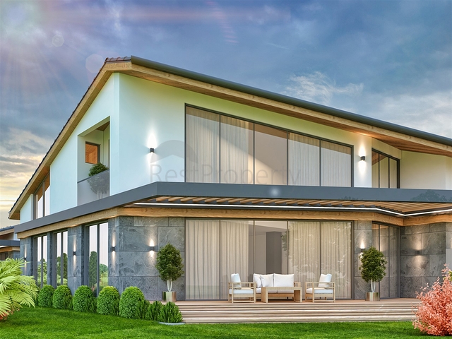 Вилла планировки 4+1 в районе Дошемеалты - Анталия 