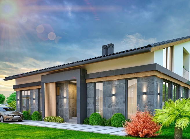 Вилла планировки 4+1 в районе Дошемеалты - Анталия 