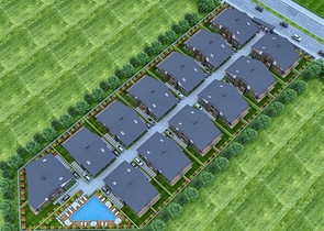 Вилла планировки 4+1 в районе Дошемеалты - Анталия 