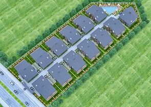 Вилла планировки 4+1 в районе Дошемеалты - Анталия 