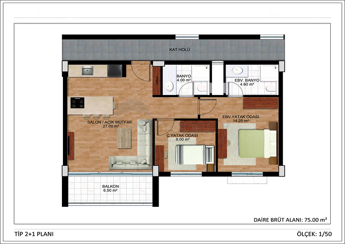 Инвестиционный проект в районе Алтынташ - Анталия 